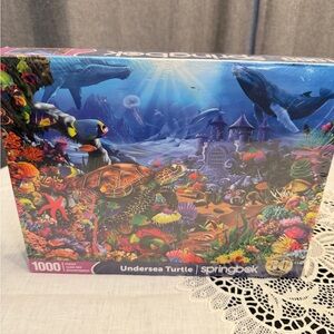 New Springbok Undersea Turtle Aquarium Decor